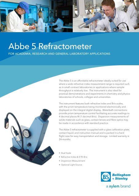 abbe refractometer advantages|abbe refractometer user manual.